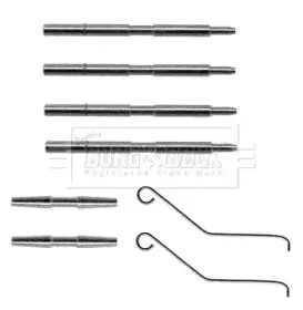 Комплектующие, колодки дискового тормоза BORG & BECK купить