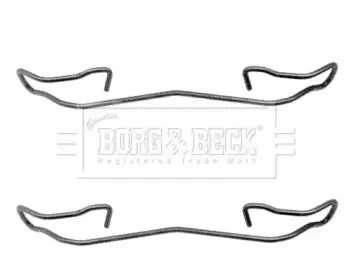 Комплектующие, колодки дискового тормоза BORG & BECK купить