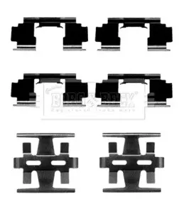 Комплектующие, колодки дискового тормоза BORG & BECK купить