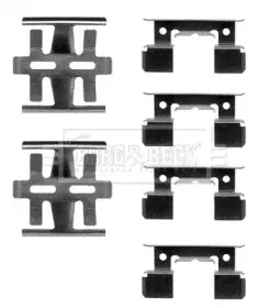 Комплектующие, колодки дискового тормоза BORG & BECK купить
