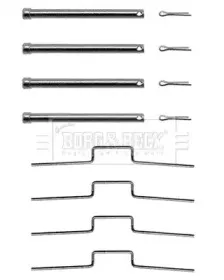 Комплектующие, колодки дискового тормоза BORG & BECK купить