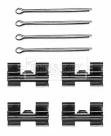 Комплектующие, колодки дискового тормоза BORG & BECK купить