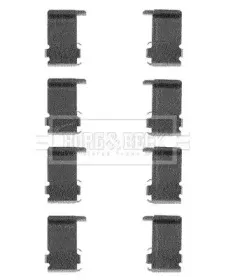 Комплектующие, колодки дискового тормоза BORG & BECK купить