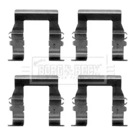 Комплектующие, колодки дискового тормоза BORG & BECK купить