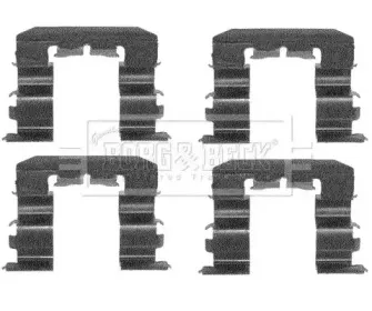 Комплектующие, колодки дискового тормоза BORG & BECK купить