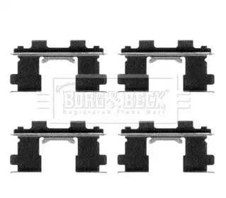 Комплектующие, колодки дискового тормоза BORG & BECK купить