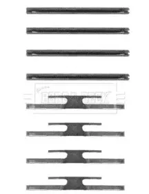 Комплектующие, колодки дискового тормоза BORG & BECK купить