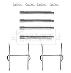 Комплектующие, колодки дискового тормоза BORG & BECK купить