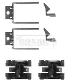 Комплектующие, колодки дискового тормоза BORG & BECK купить