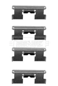 Комплектующие, колодки дискового тормоза BORG & BECK купить