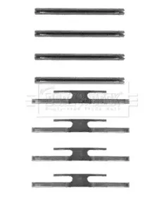 Комплектующие, колодки дискового тормоза BORG & BECK купить
