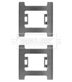Комплектующие, колодки дискового тормоза BORG & BECK купить
