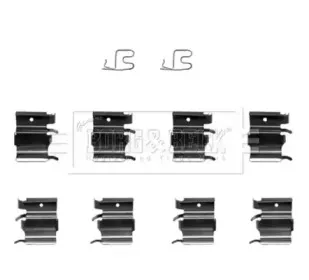 Комплектующие, колодки дискового тормоза BORG & BECK купить