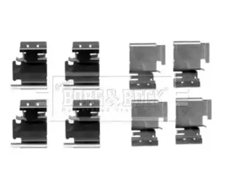 Комплектующие, колодки дискового тормоза BORG & BECK купить