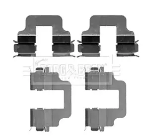 Комплектующие, колодки дискового тормоза BORG & BECK купить