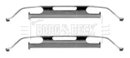 Комплектующие, колодки дискового тормоза BORG & BECK купить