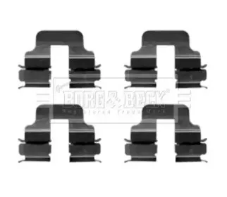 Комплектующие, колодки дискового тормоза BORG & BECK купить