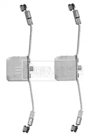 Комплектующие, колодки дискового тормоза BORG & BECK купить