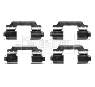 Комплектующие, колодки дискового тормоза BORG & BECK купить