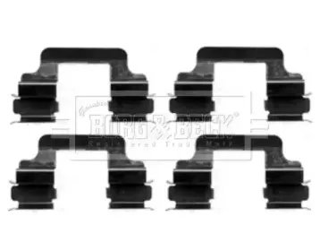 Комплектующие, колодки дискового тормоза BORG & BECK купить