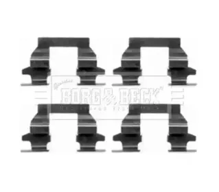 Комплектующие, колодки дискового тормоза BORG & BECK купить