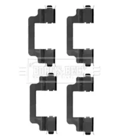 Комплектующие, колодки дискового тормоза BORG & BECK купить