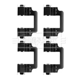 Комплектующие, колодки дискового тормоза BORG & BECK купить