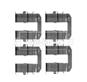 Комплектующие, колодки дискового тормоза BORG & BECK купить