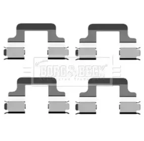 Комплектующие, колодки дискового тормоза BORG & BECK купить