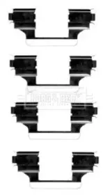 Комплектующие, колодки дискового тормоза BORG & BECK купить