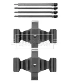 Комплектующие, колодки дискового тормоза BORG & BECK купить