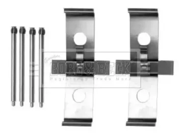 Комплектующие, колодки дискового тормоза BORG & BECK купить