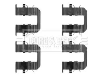 Комплектующие, колодки дискового тормоза BORG & BECK купить