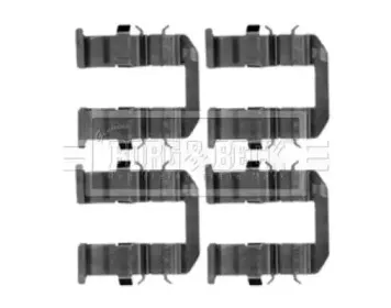 Комплектующие, колодки дискового тормоза BORG & BECK купить