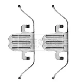 Комплектующие, колодки дискового тормоза BORG & BECK купить