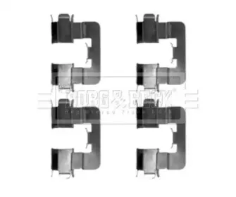 Комплектующие, колодки дискового тормоза BORG & BECK купить