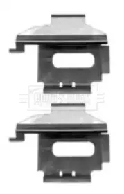 Комплектующие, колодки дискового тормоза BORG & BECK купить