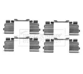 Комплектующие, колодки дискового тормоза BORG & BECK купить