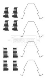 Комплектующие, колодки дискового тормоза BORG & BECK купить