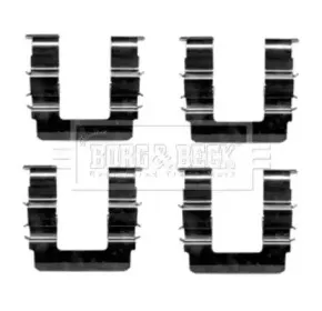 Комплектующие, колодки дискового тормоза BORG & BECK купить