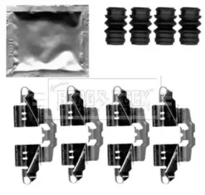 Комплектующие, колодки дискового тормоза BORG & BECK купить