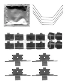 Комплектующие, колодки дискового тормоза BORG & BECK купить