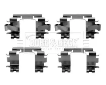 Комплектующие, колодки дискового тормоза BORG & BECK купить