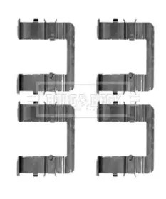 Комплектующие, колодки дискового тормоза BORG & BECK купить