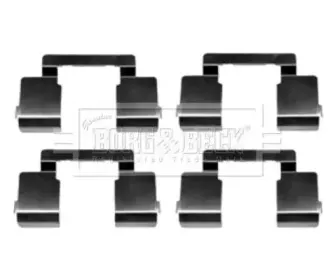 Комплектующие, колодки дискового тормоза BORG & BECK купить