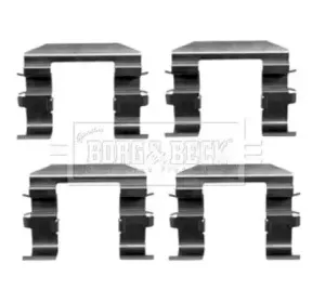 Комплектующие, колодки дискового тормоза BORG & BECK купить