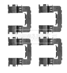 Комплектующие, колодки дискового тормоза BORG & BECK купить