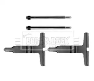 Комплектующие, колодки дискового тормоза BORG & BECK купить