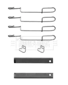 Комплектующие, колодки дискового тормоза BORG & BECK купить