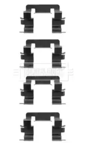 Комплектующие, колодки дискового тормоза BORG & BECK купить